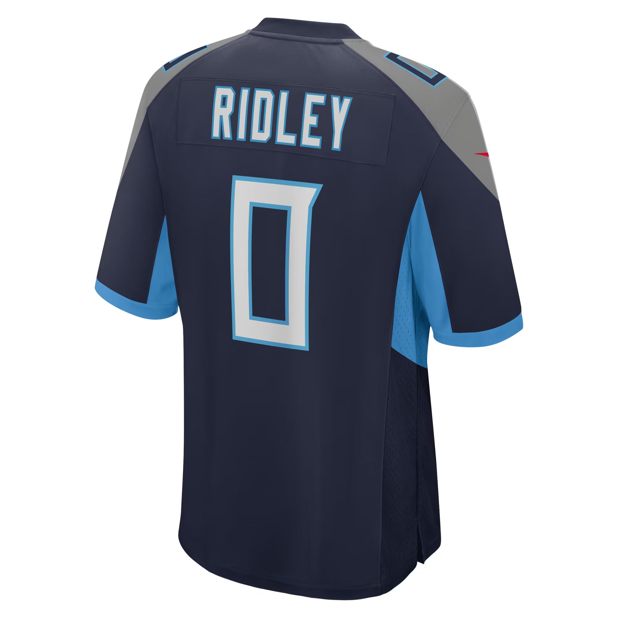 Tennessee Titans Calvin Ridley Navy Game Player Jersey