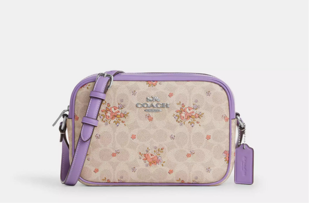 NWT Coach Medium Jamie Camera Bag With Floral Print