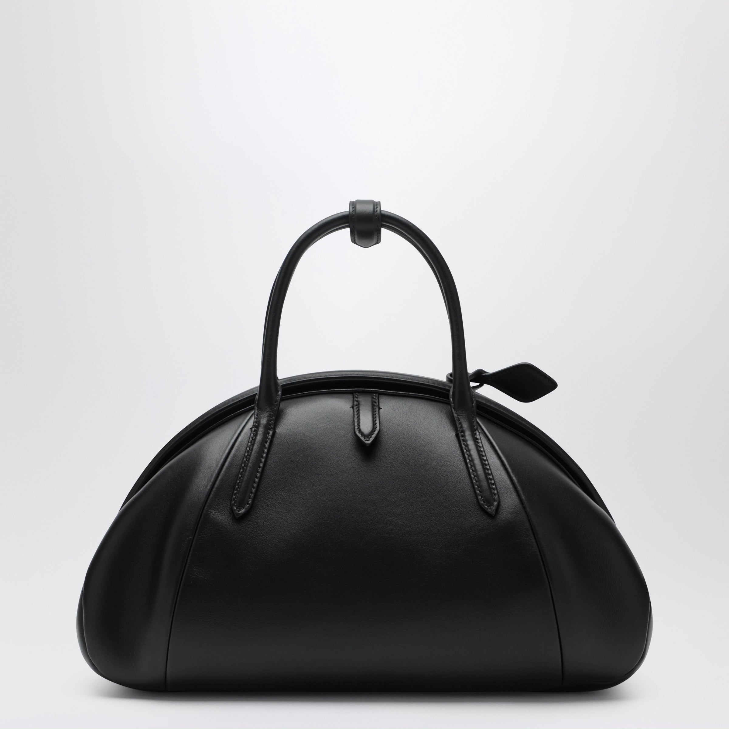 Alaia Black Leather Purse Handbag Women
