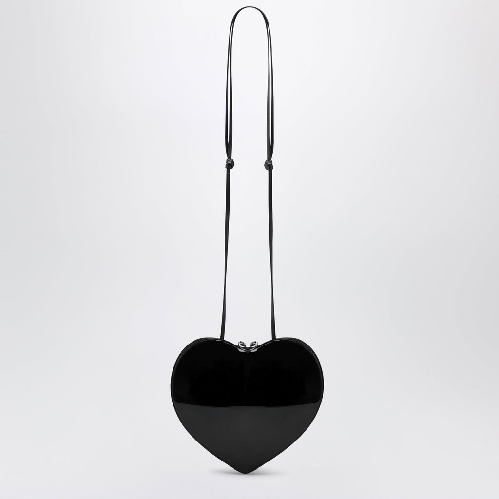 Alaia Le Coeur Black Patent Leather Bag Women