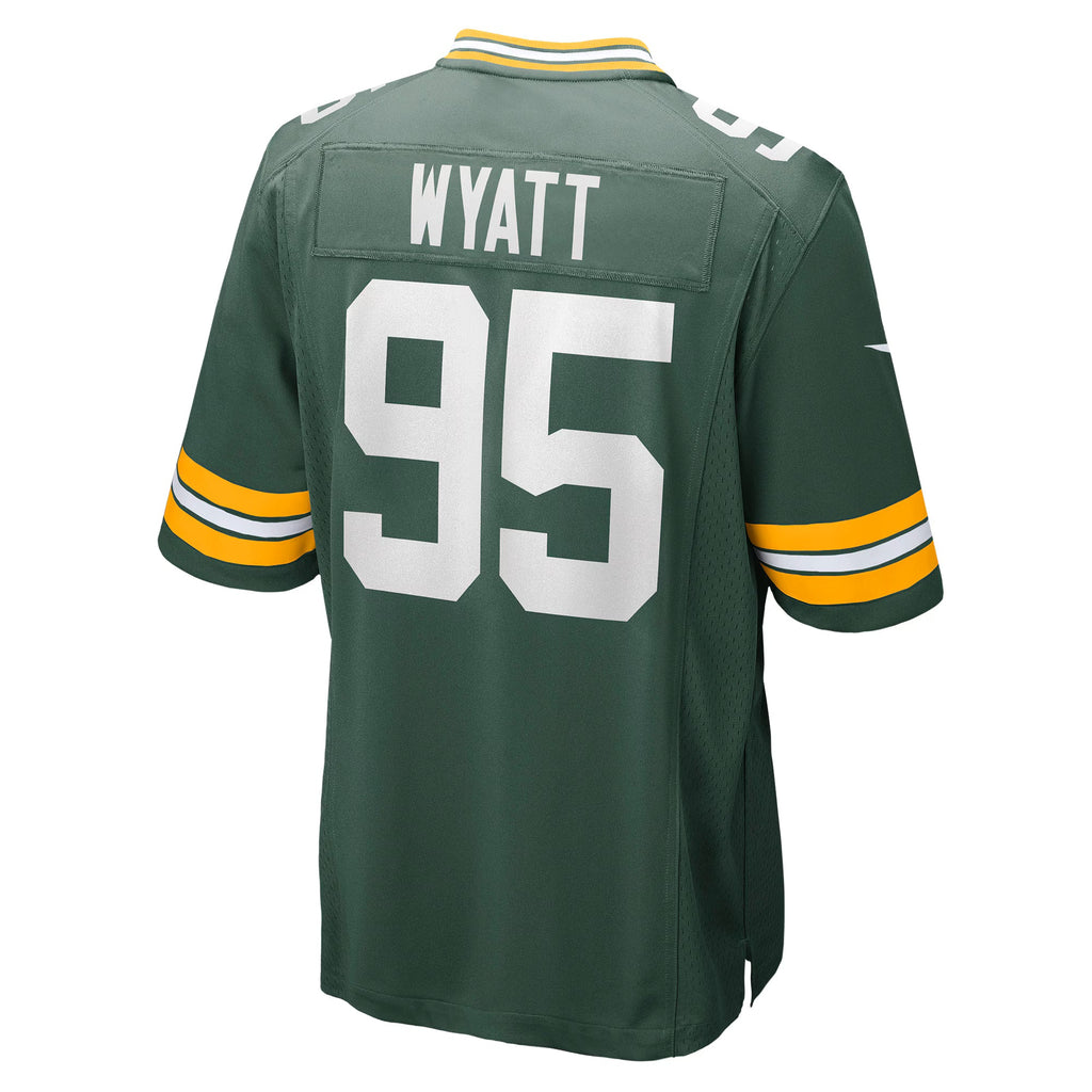 Green Bay Packers Devonte Wyatt Green Player Game Jersey
