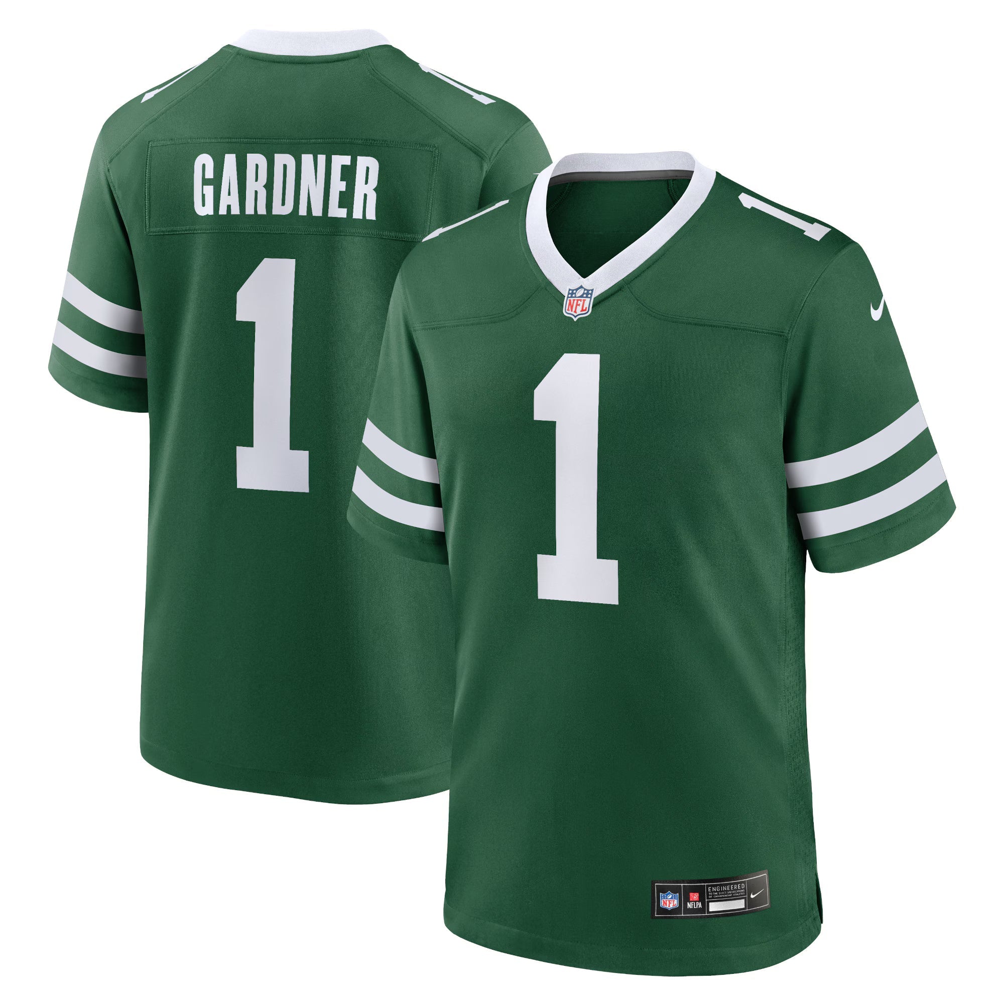 New York Jets Ahmad Sauce Gardner Legacy Green Game Jersey