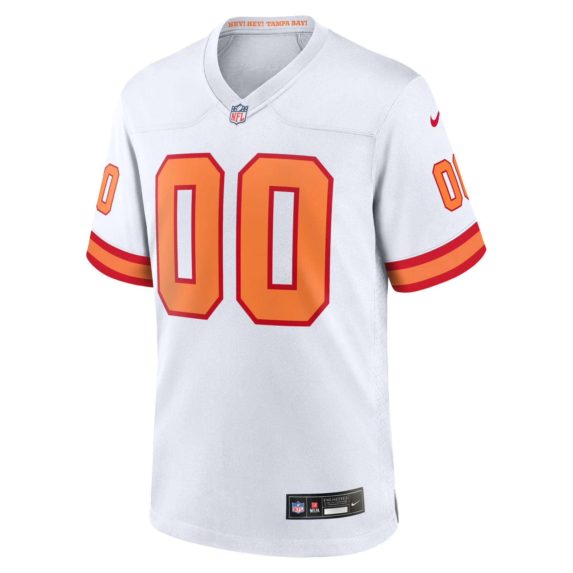 76 Tampa Bay Buccaneers White 50th Season Custom Game Jersey