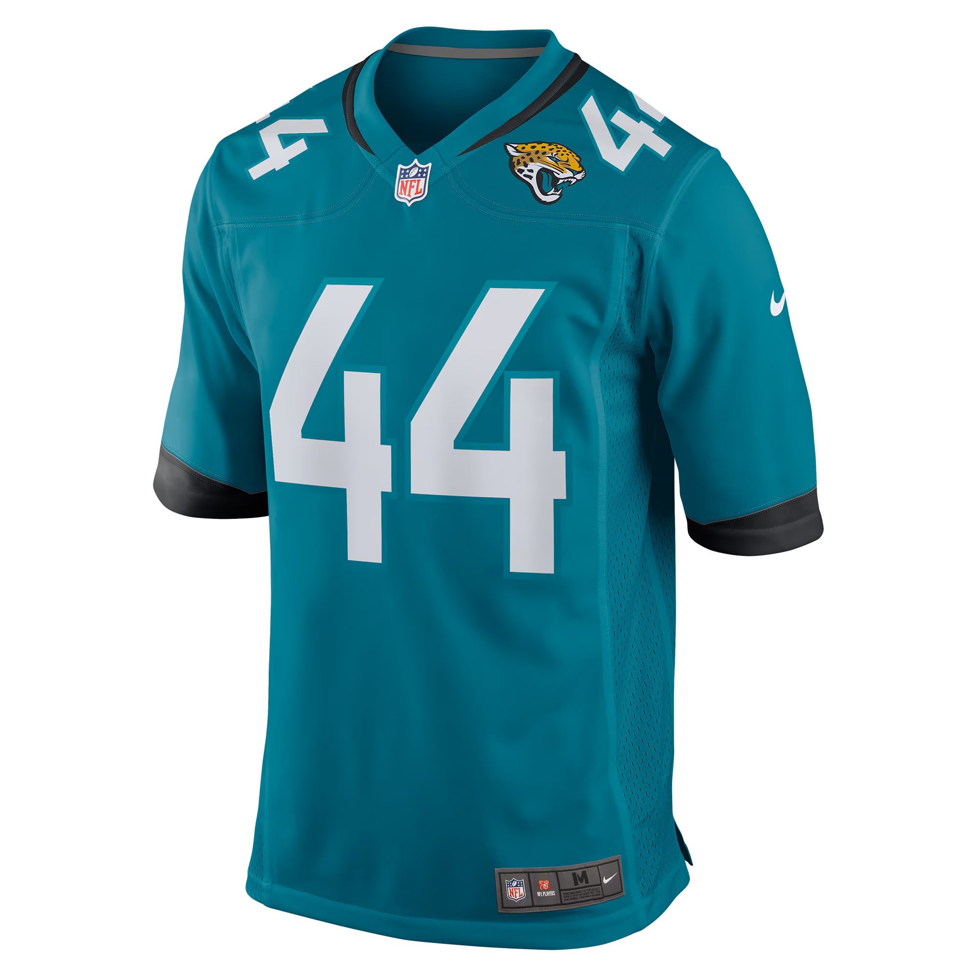 Jacksonville Jaguars Travon Walker Teal Player Game Jersey