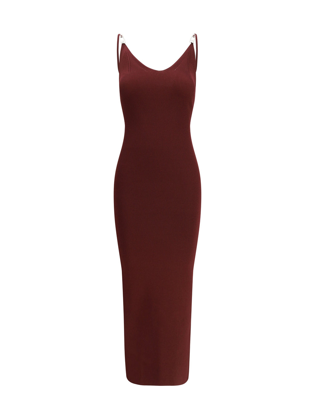 Versace Women Safety Pin Slip Midi Dress