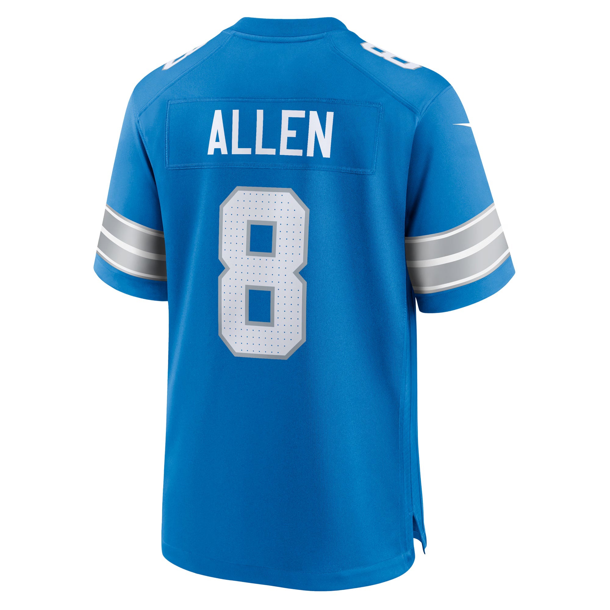 Detroit Lions Kyle Allen Blue Team Game Jersey
