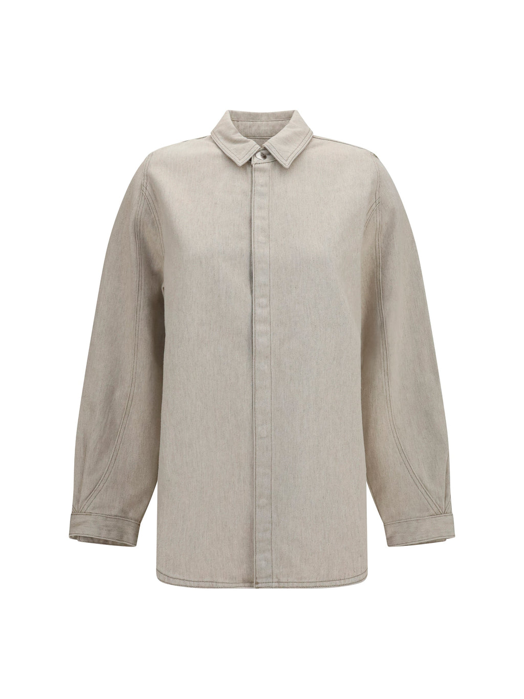 Jacquemus Women Amelo-De-Nîmes Denim Shirt
