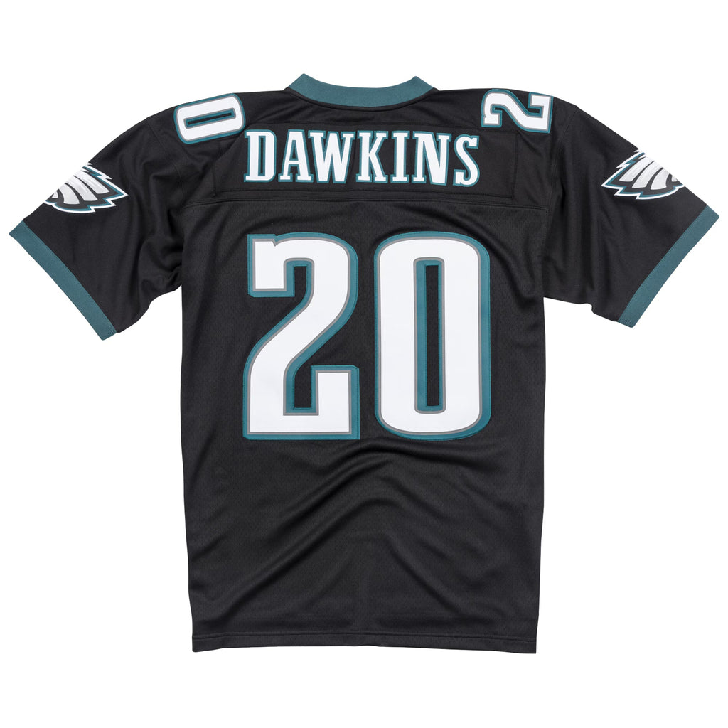 Philadelphia Eagles Brian Dawkins Mitchell & Ness Black Legacy Replica Jersey