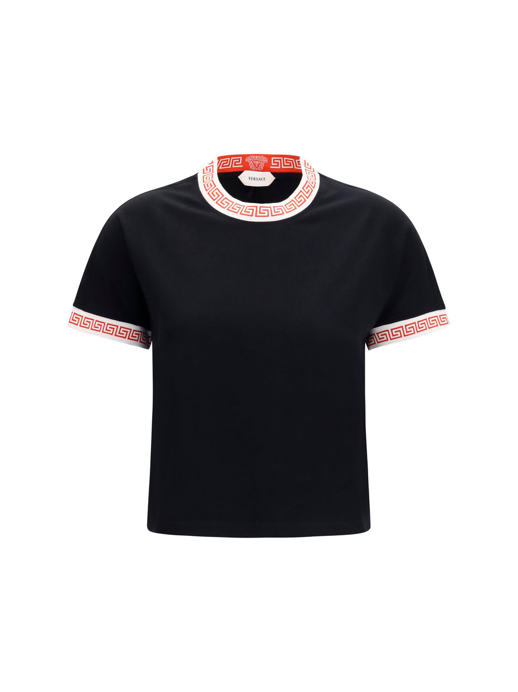 Versace Women T-Shirt With Greca Details
