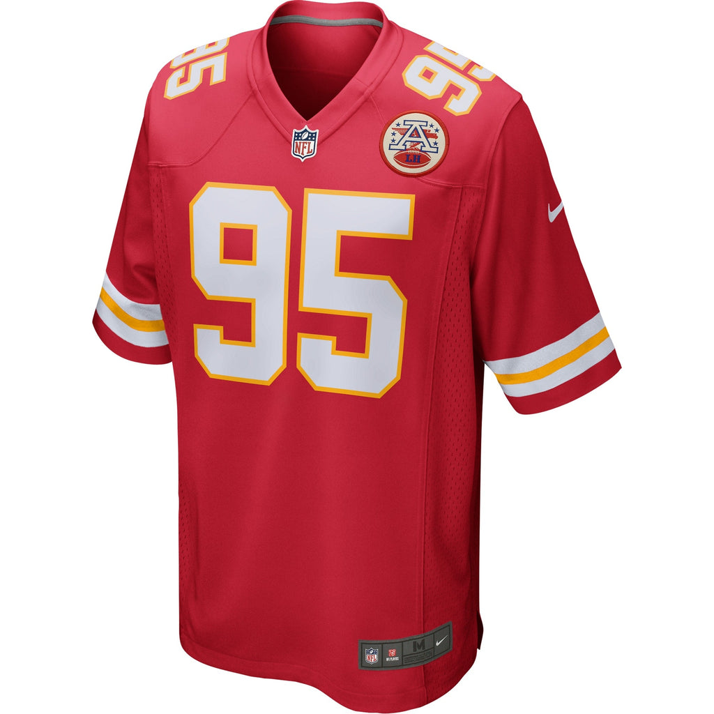 Kansas City Chiefs Chris Jones Red Game Jersey