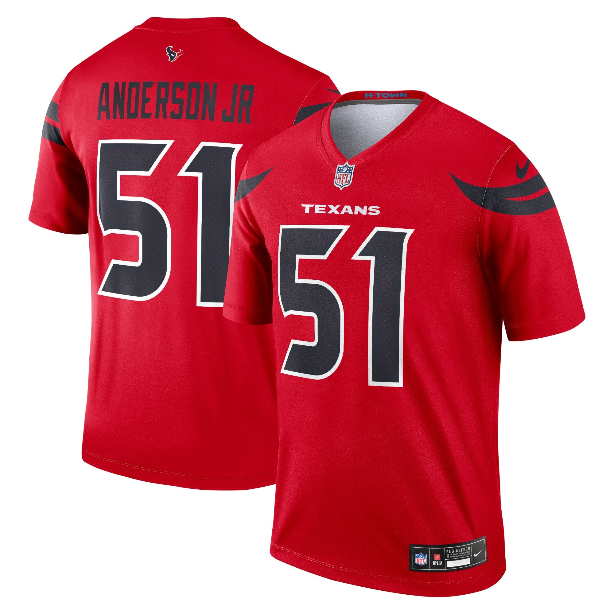 Houston Texans Will Anderson Jr. Red Legend Player Performance Top