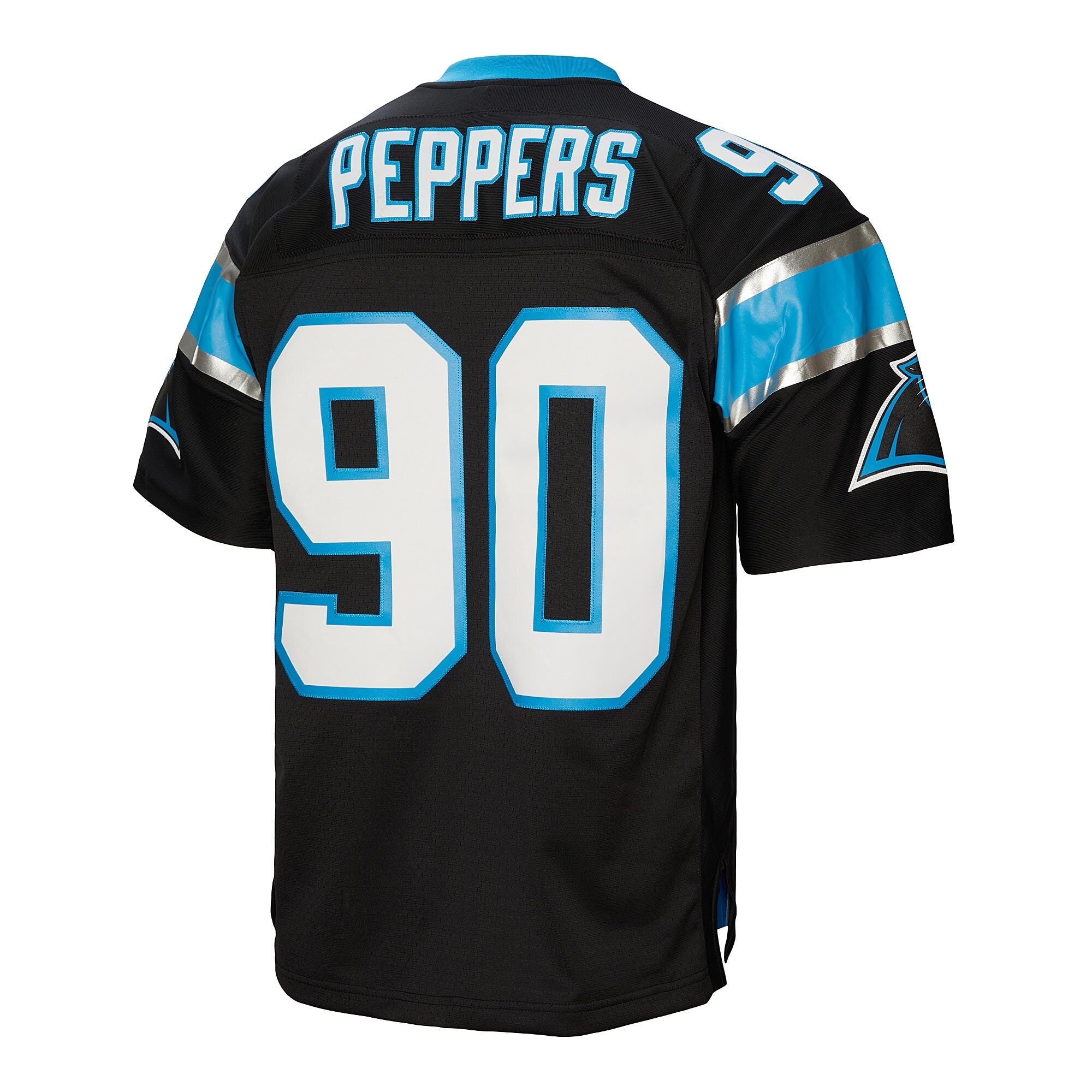 Carolina Panthers Julius Peppers Mitchell & Ness Black Legacy Replica Jersey