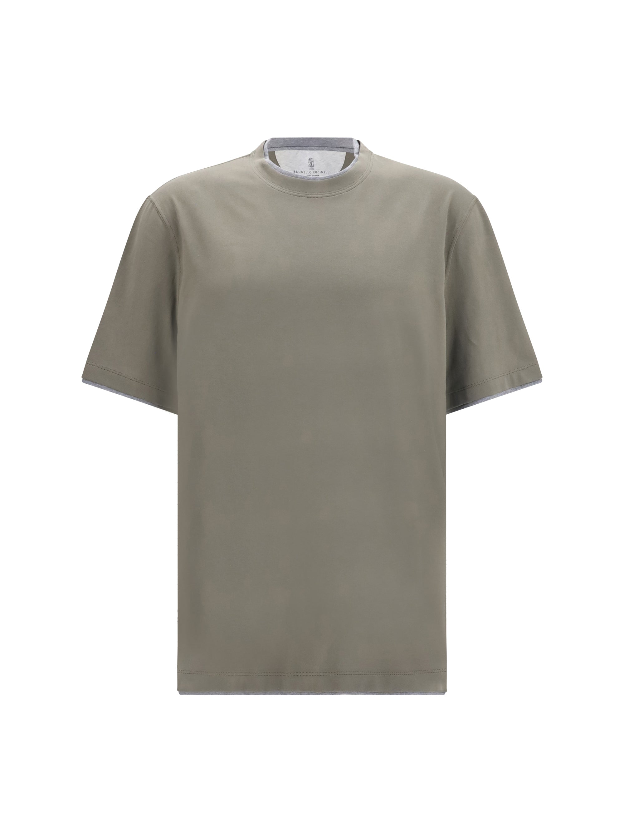 Brunello Cucinelli Men Cotton T-Shirt