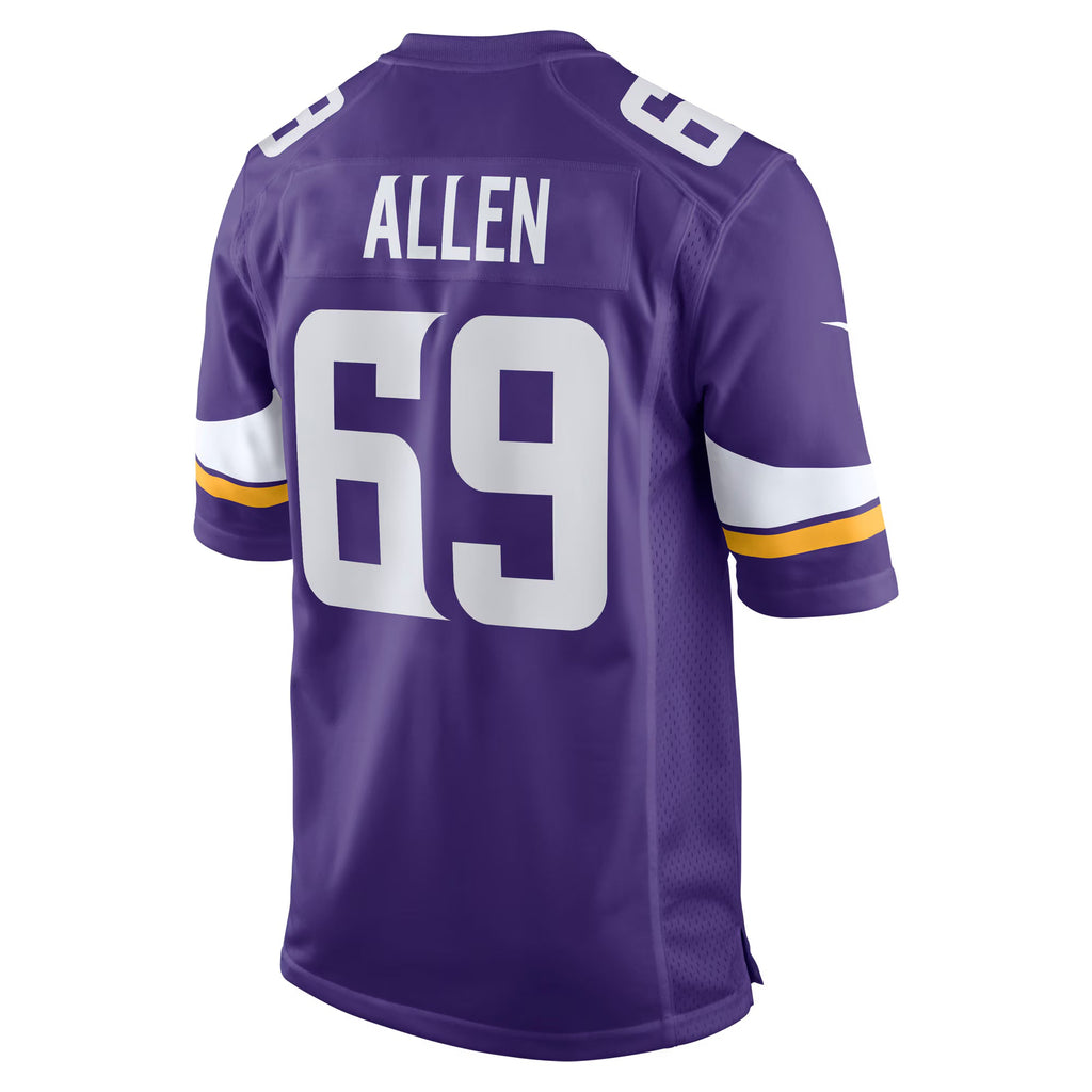 Minnesota Vikings Jared Allen Purple Retired Player Game Jersey