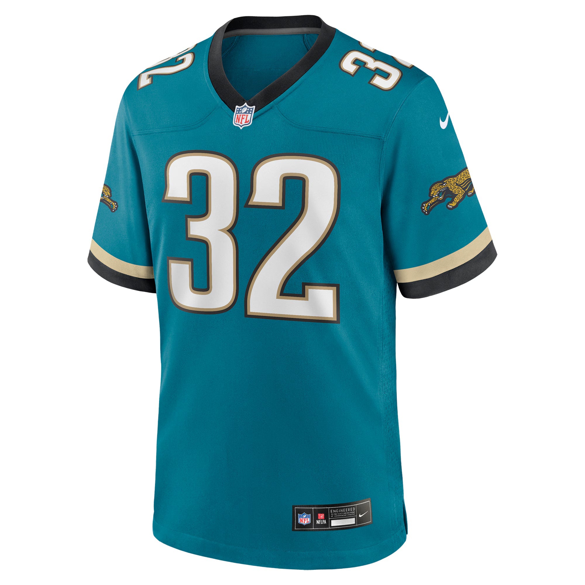 Jacksonville Jaguars Maurice Jones-Drew Teal Retired Player Alternate Game Jersey