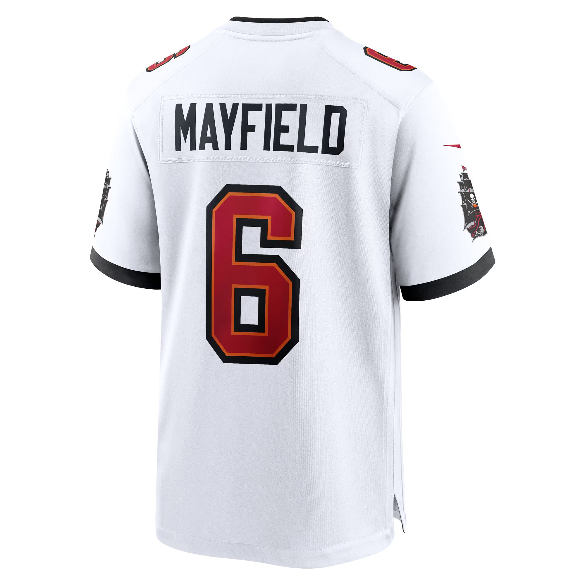Tampa Bay Buccaneers Baker Mayfield White 50th Season White Game Jersey