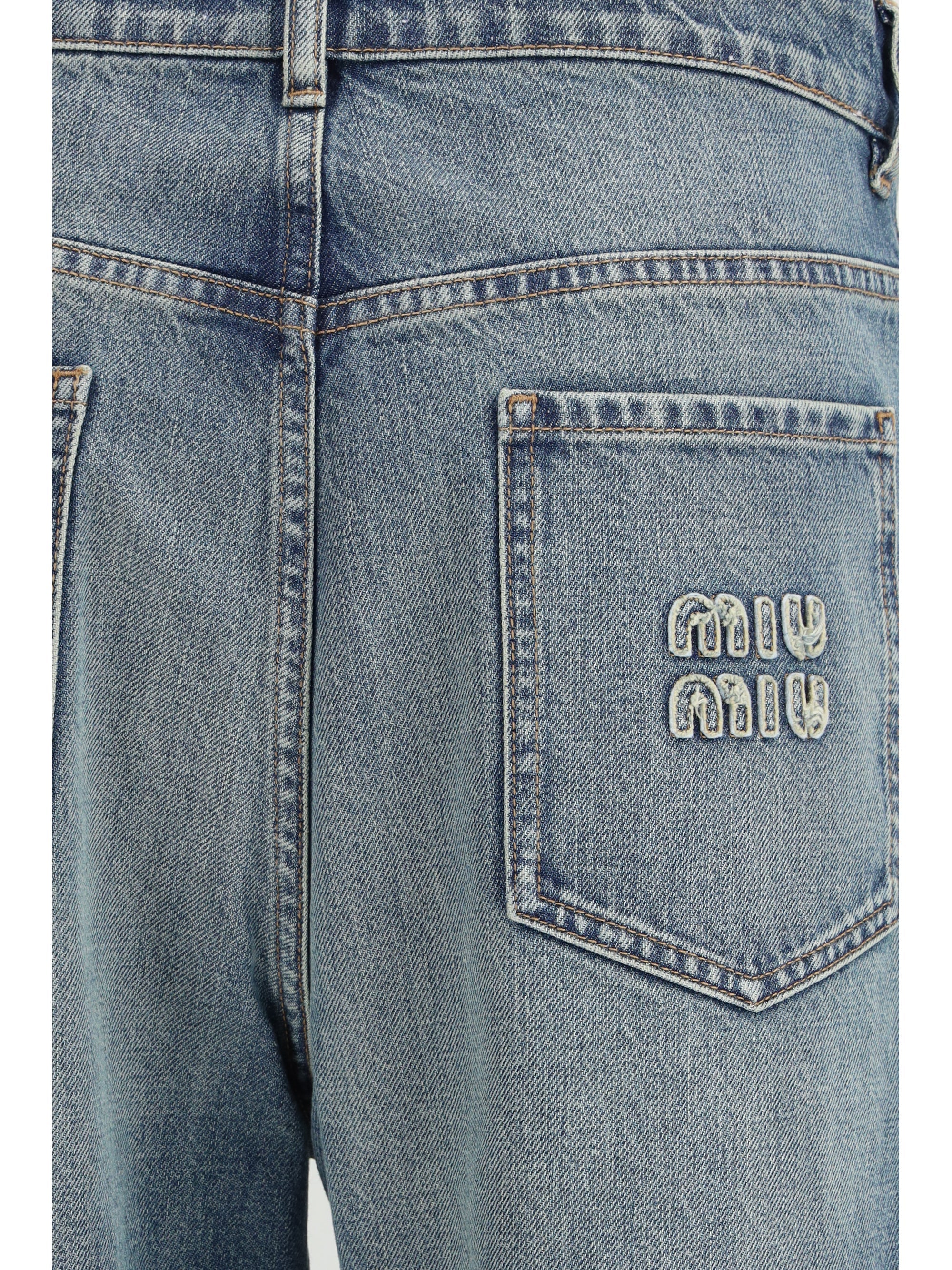 Miu Miu Women Regular-Fit Denim Jeans