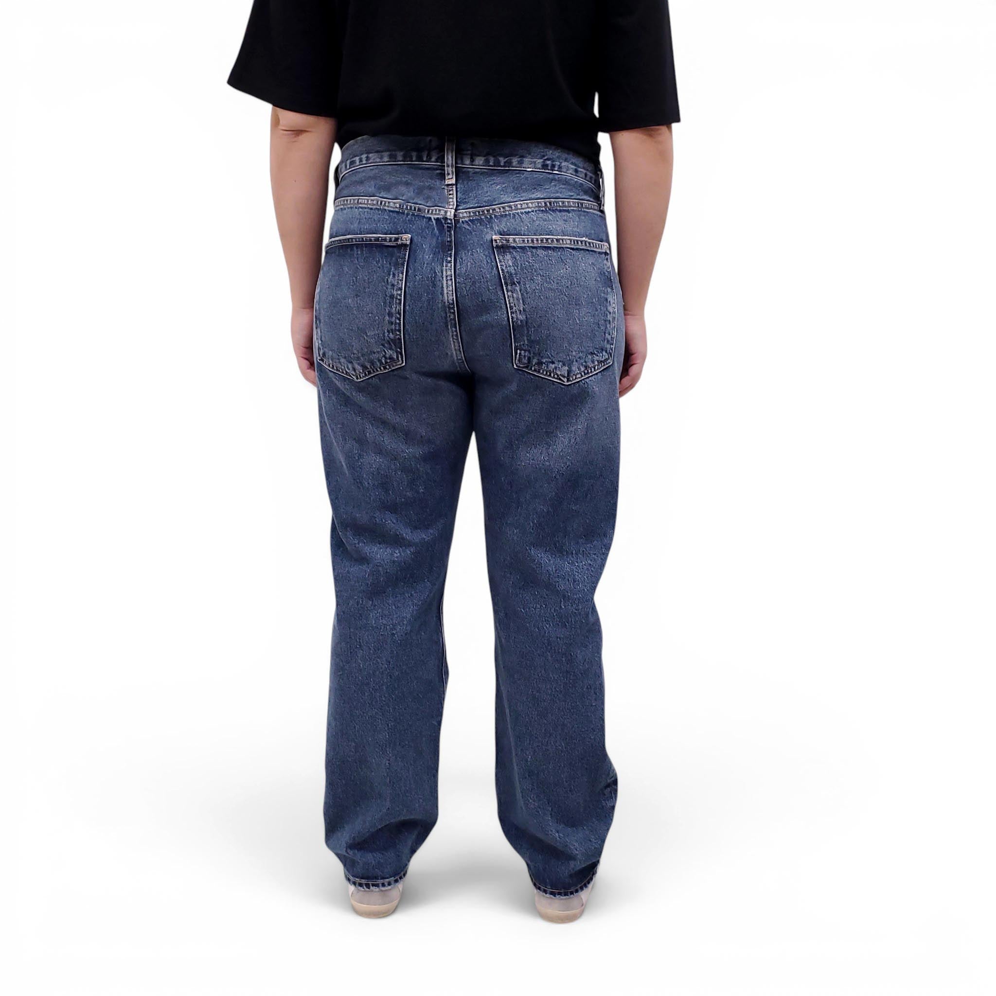 AGOLDE MEDIUM ACID WASH '90’S JEAN' - SIZE 31