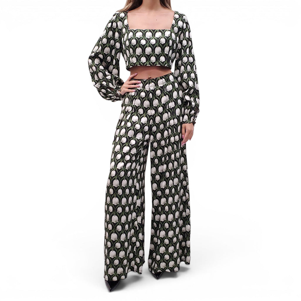 AGUA BENDITA FLORAL 2-PIECE SET - SIZE M/L