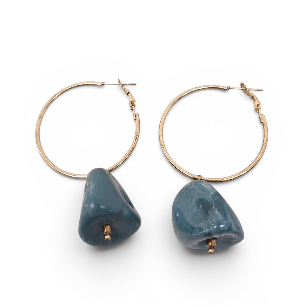 ALESSIA SANTI GLASS EARRINGS