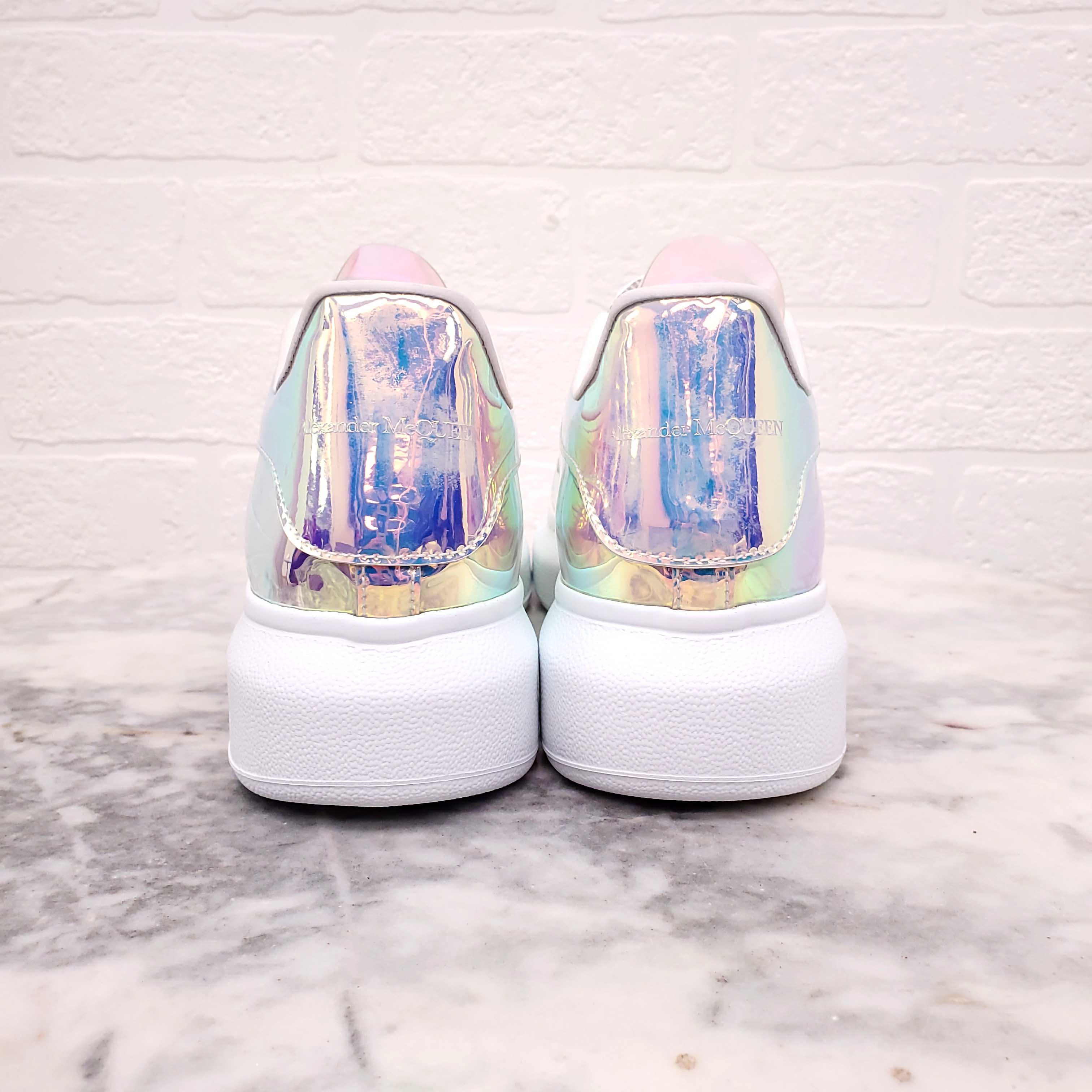 ALEXANDER MCQUEEN LUCITE SNEAKERS - SIZE 35