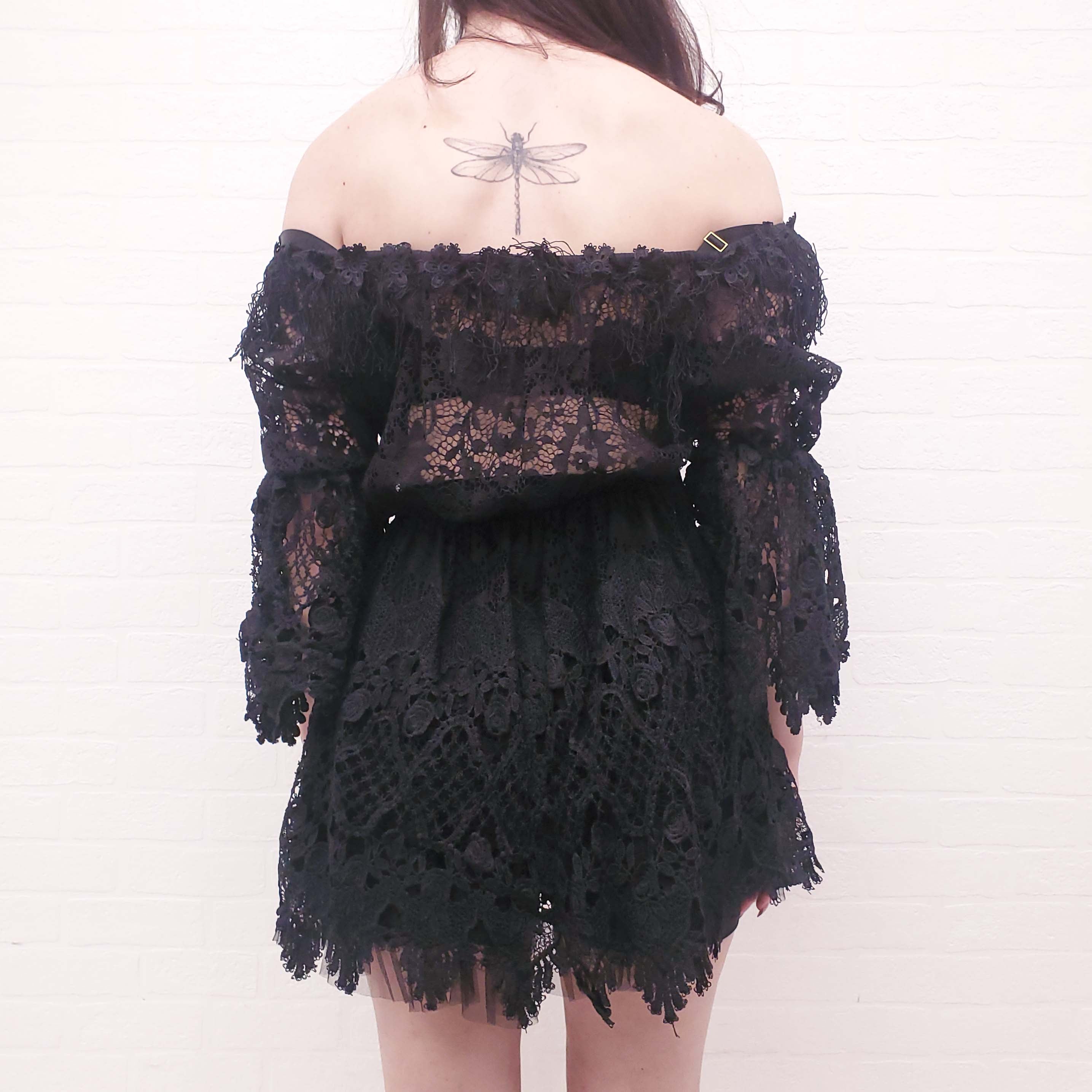 AMTICO SANTORIA BY GIACOMO CINQUE LACE COVER UP - SIZE O/S
