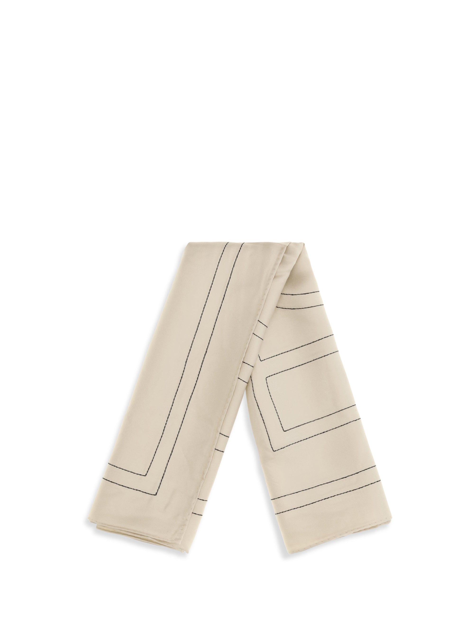Toteme Women Silk Scarf With Embroidery