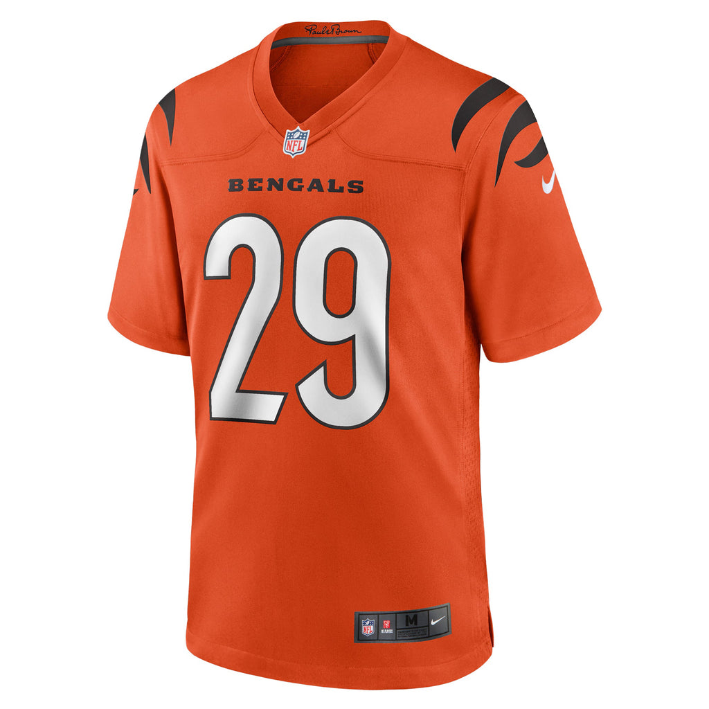 Cincinnati Bengals Cam Taylor-Britt Orange Alternate Game Jersey