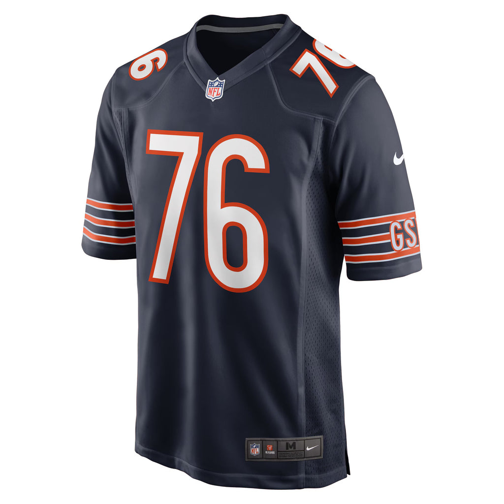 Chicago Bears Steve McMichael Navy Retired Player Game Jersey
