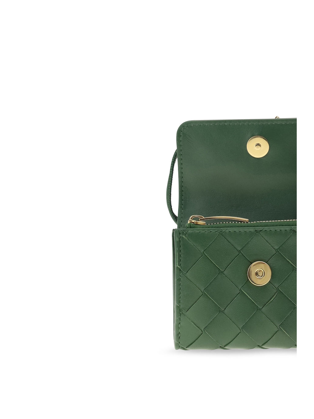Bottega Veneta Women Andiamo Trifold Wallet