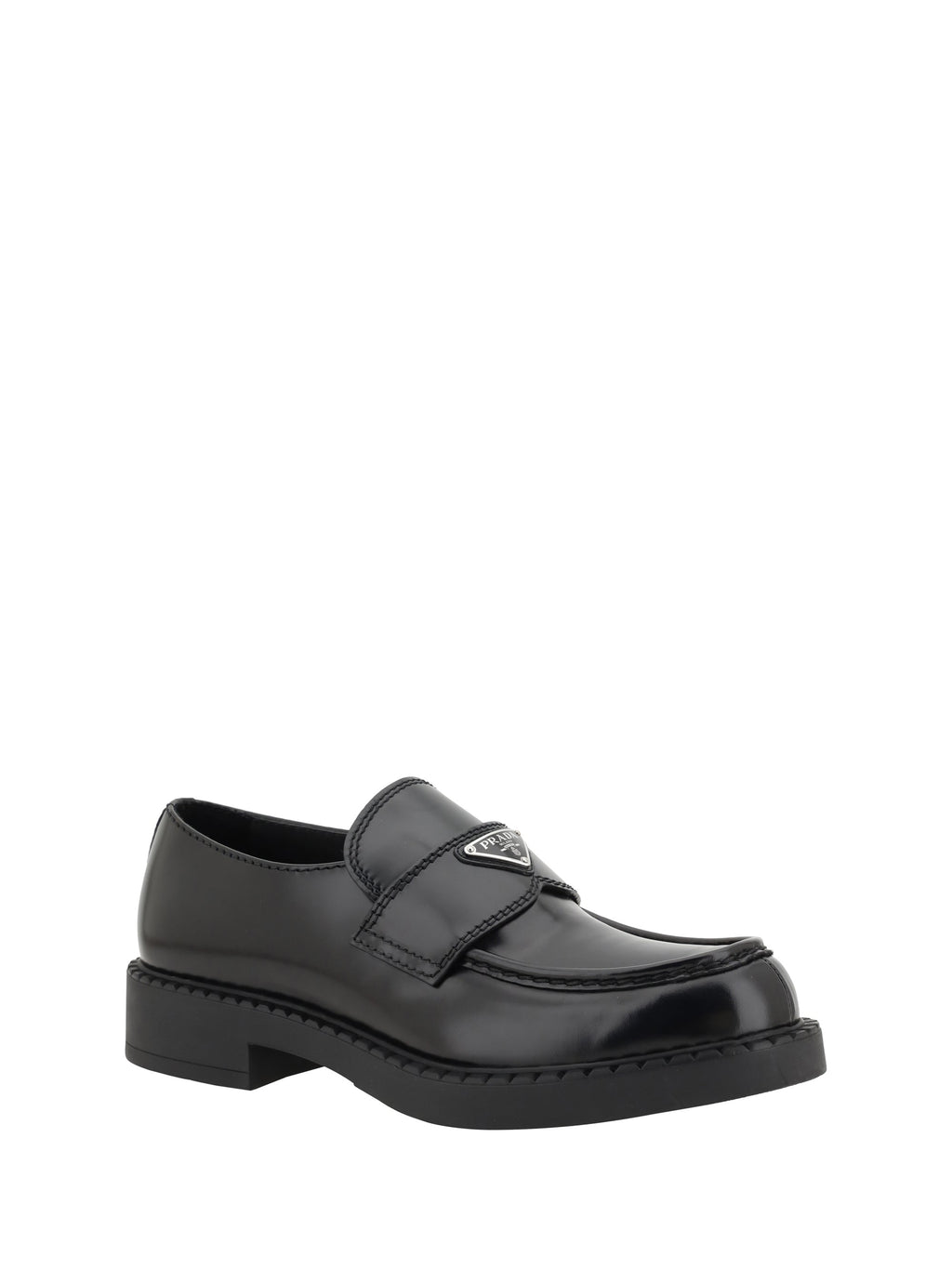 Prada Men Leather Loafers