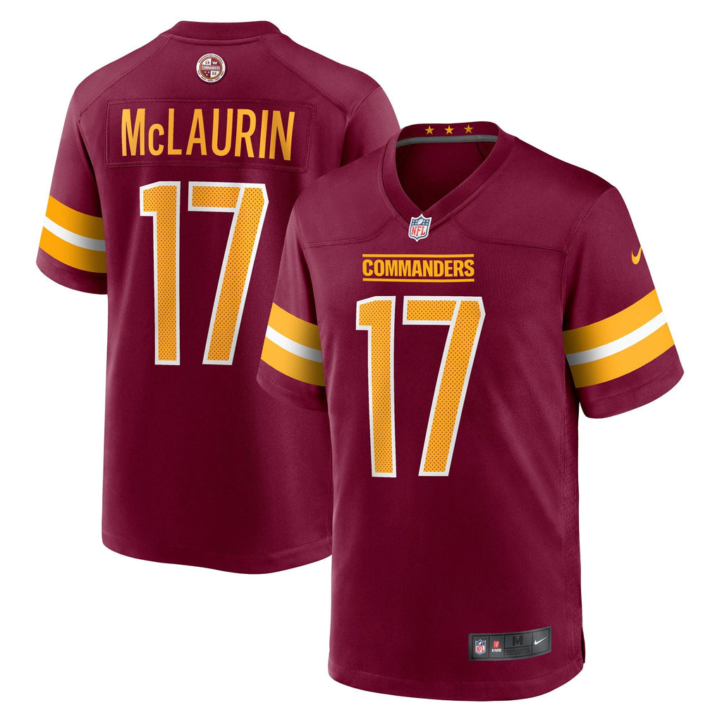 Washington Commanders Terry McLaurin Burgundy Player Game Jersey