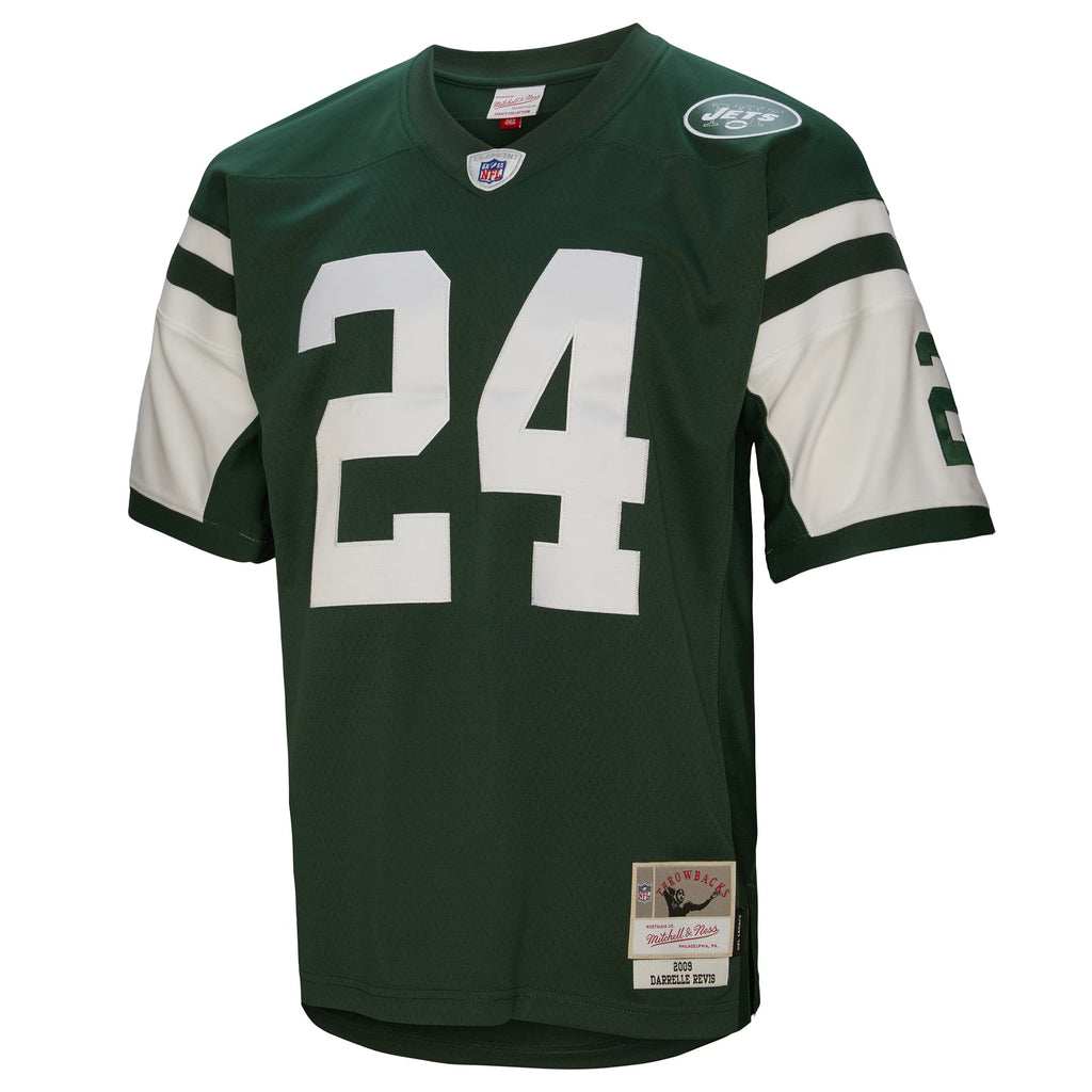 New York Jets Darrelle Revis Mitchell & Ness Green Legacy Replica Jersey