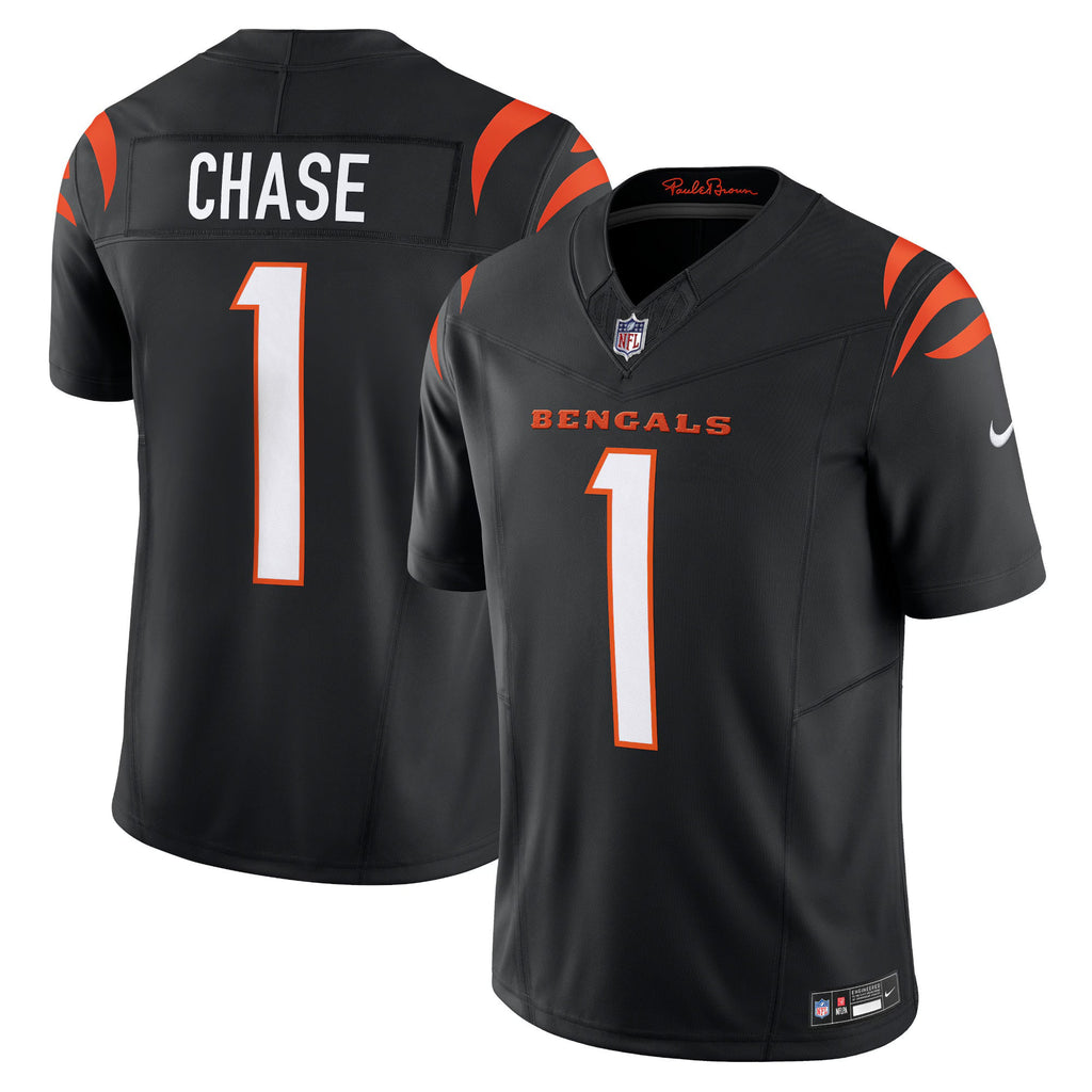 Cincinnati Bengals Ja'Marr Chase Black Vapor F.U.S.E. Limited Jersey