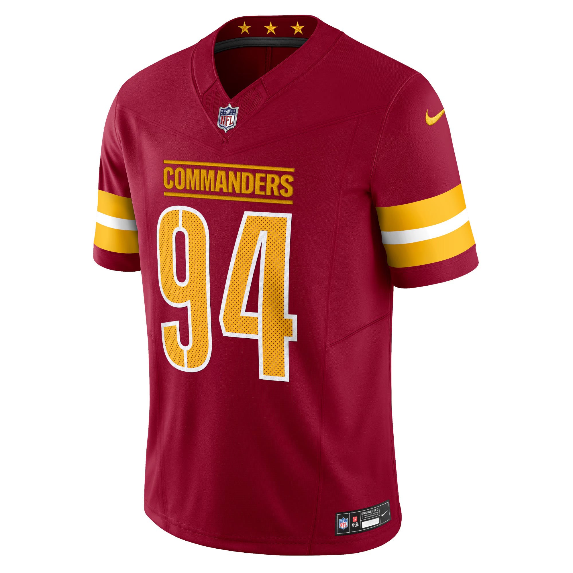 Washington Commanders Daron Payne Burgundy Vapor F.U.S.E. Limited Jersey