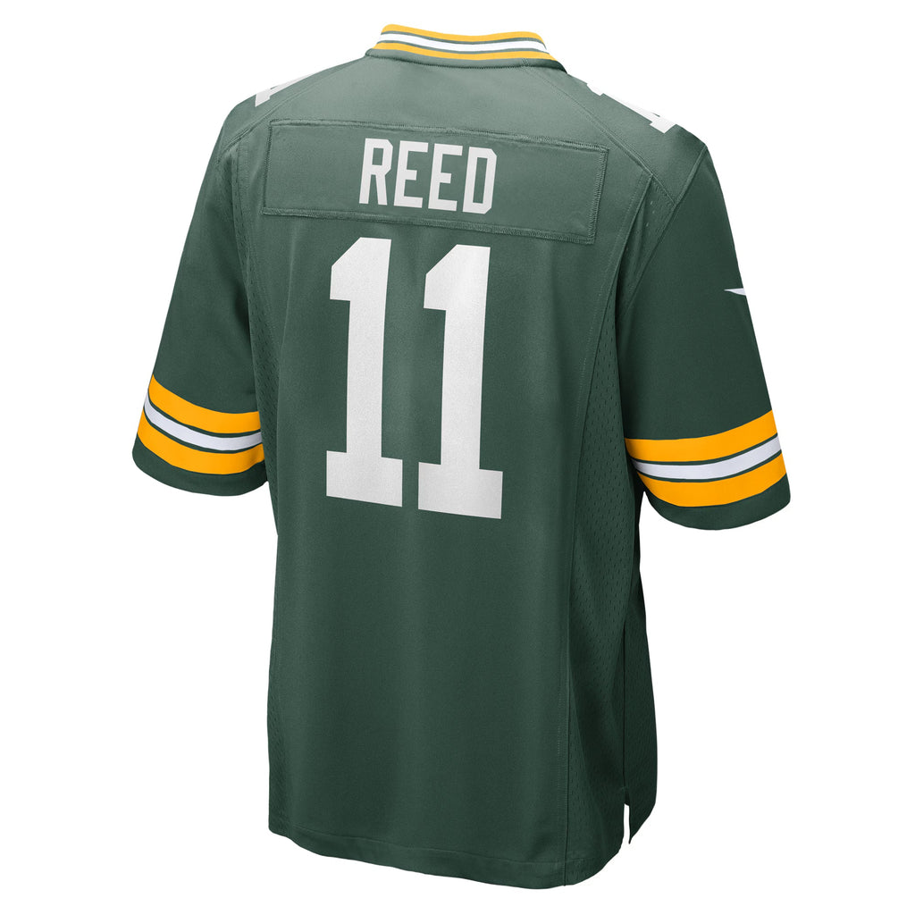 Green Bay Packers Jayden Reed Green Game Jersey