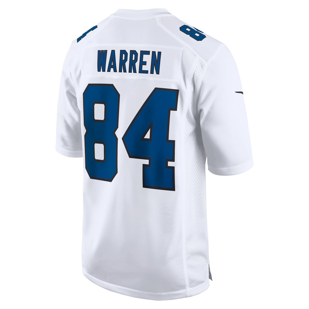 Indianapolis Colts Tyler Warren Tundra White Fashion Game Jersey
