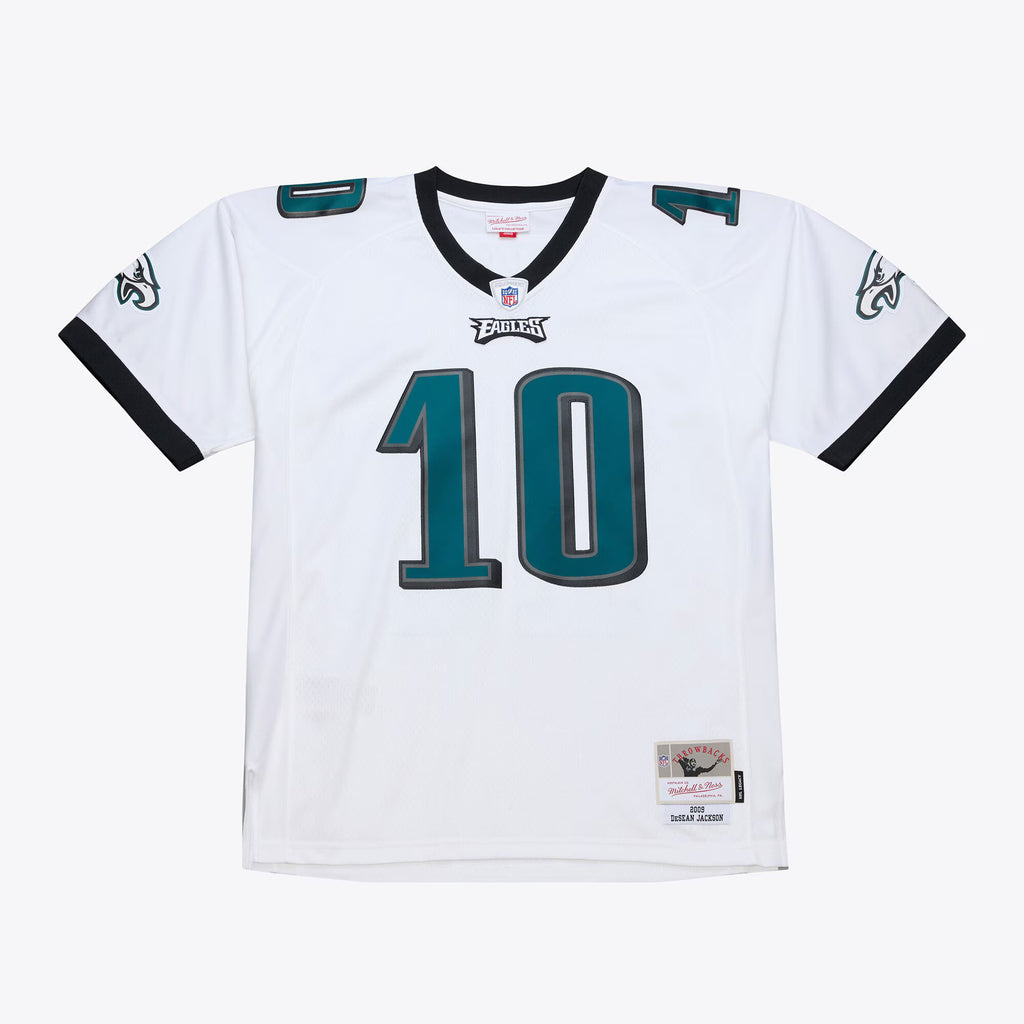 Philadelphia Eagles DeSean Jackson Mitchell & Ness White 2009 Legacy Throwback Replica Jersey