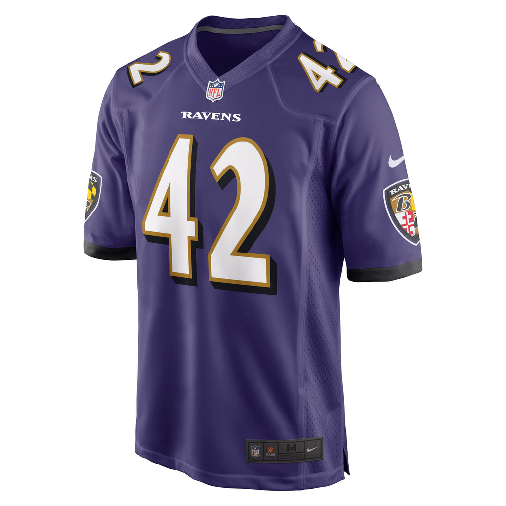 Baltimore Ravens Patrick Ricard Purple Game Jersey