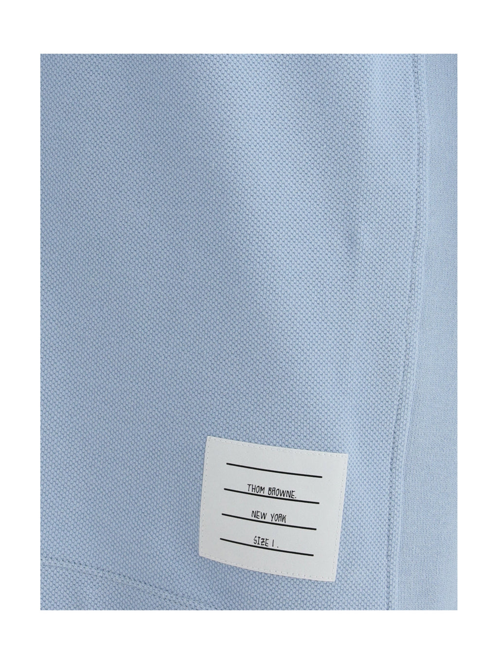 Thom Browne Men Polo Whit Iconic Bands