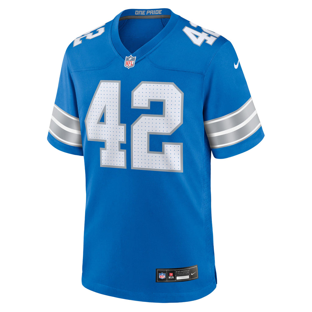 Detroit Lions Jalen Reeves-Maybin Blue Team Game Jersey