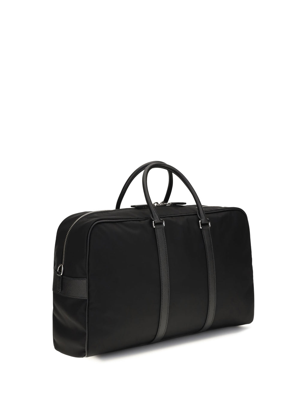 Prada Men Travel Bag In Re-Nylon And Saffiano