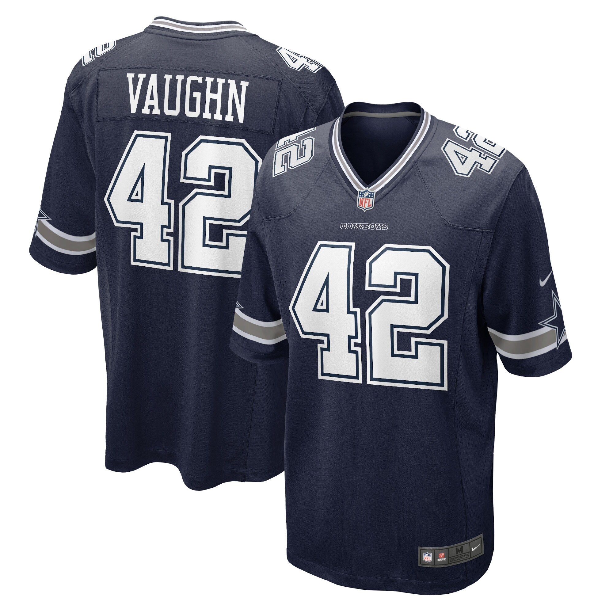 Dallas Cowboys Deuce Vaughn Navy Game Jersey