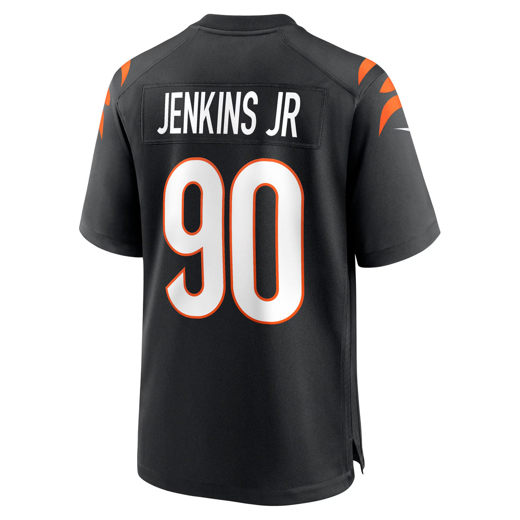 Cincinnati Bengals Kris Jenkins Jr. Black Game Jersey