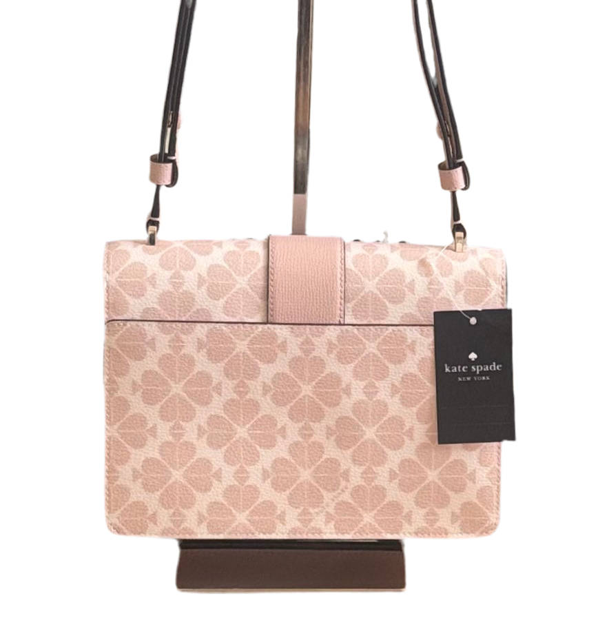 NWT Kate Spade Small Flap Shoulder Spade Flower Leather Bag
