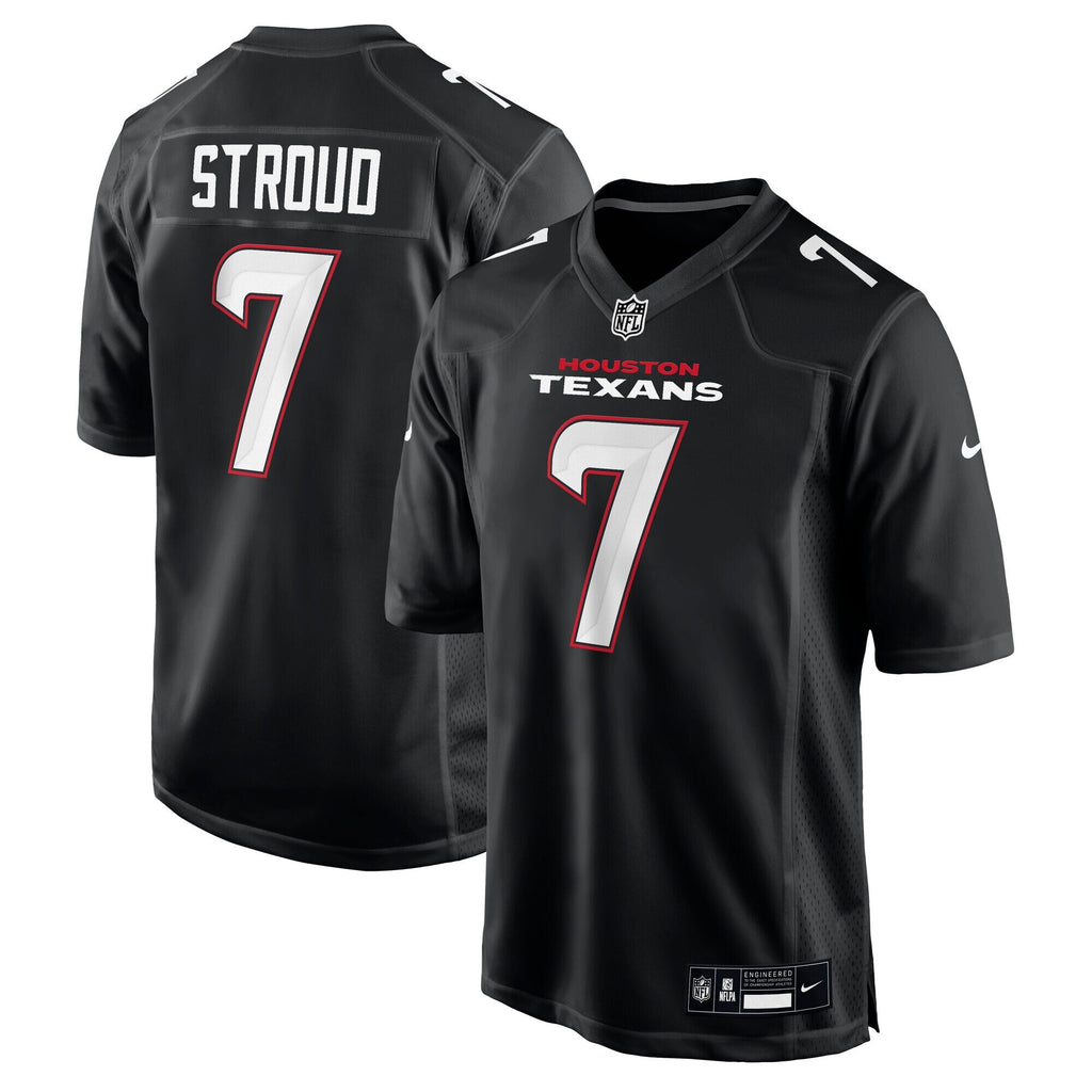 Houston Texans C.J. Stroud Carbon Black Fashion Jersey