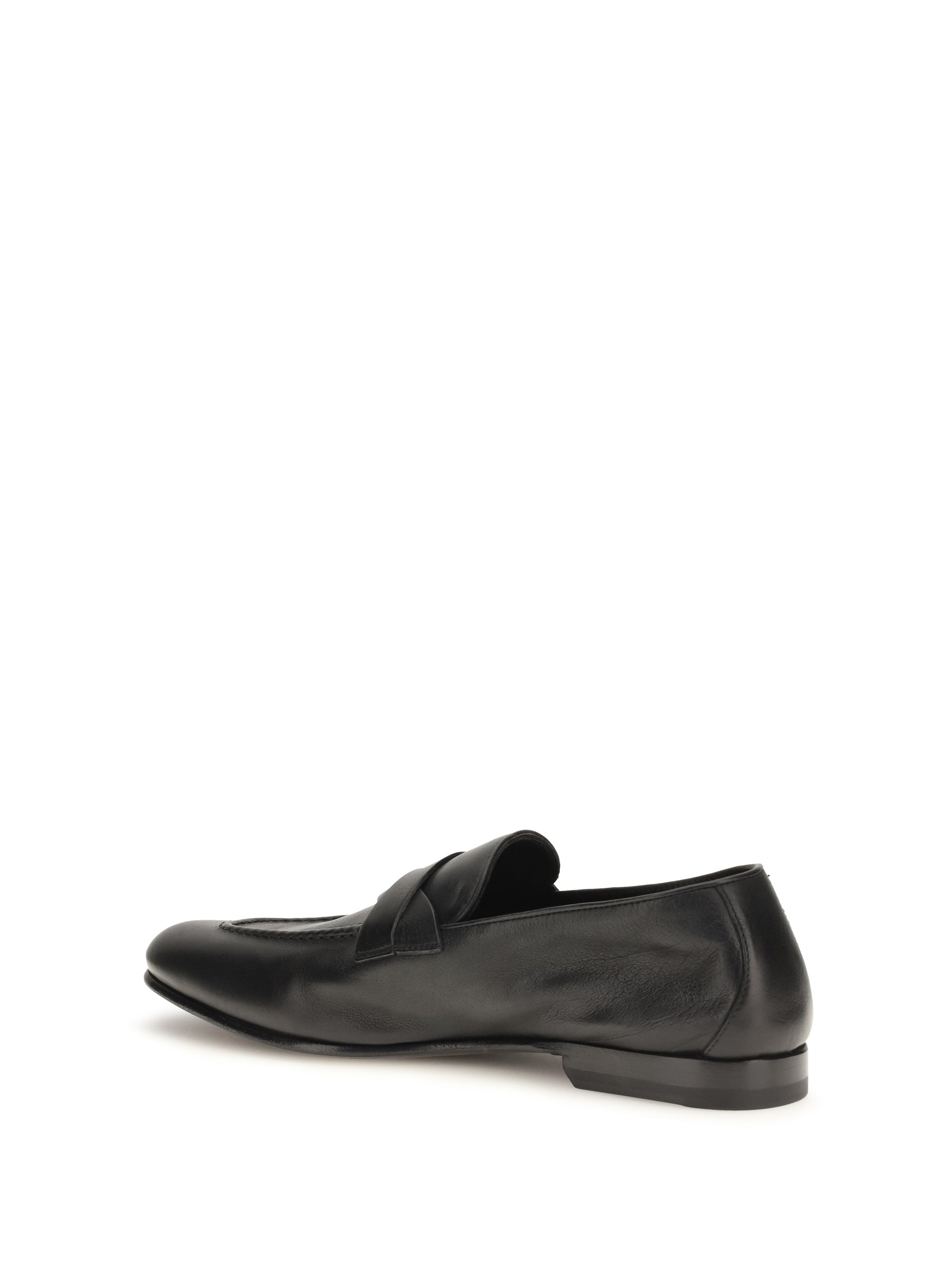 Tom Ford Men Gigi Loafers With Woven Strap