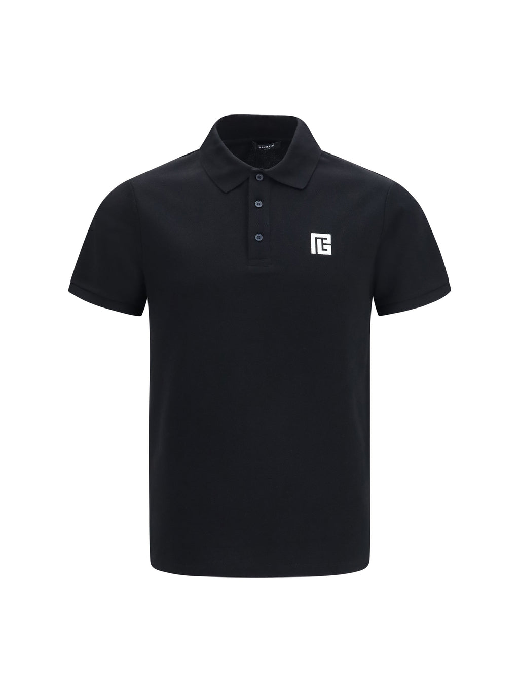 Balmain Men Pb Embroidered Logo Polo