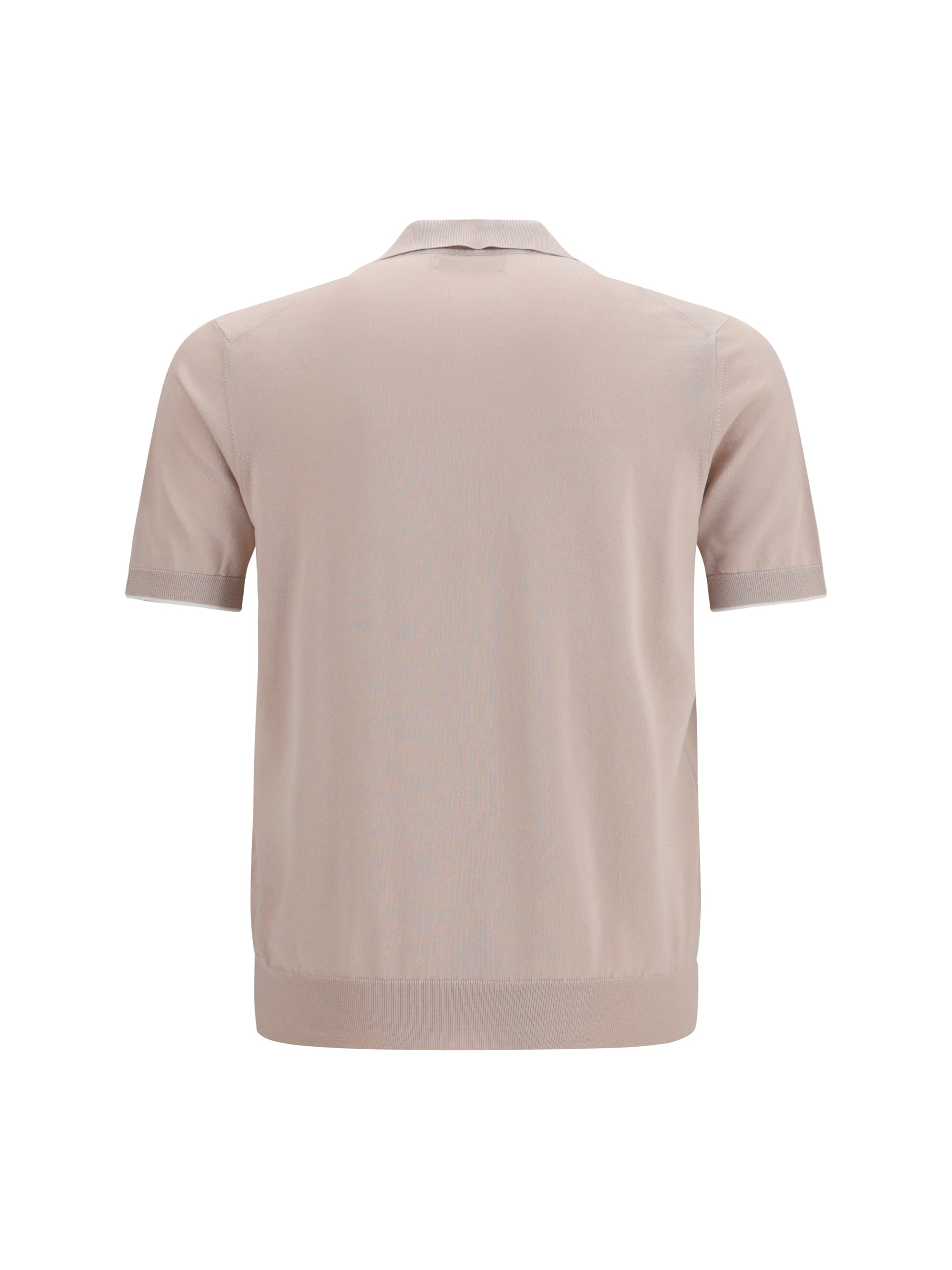 Brunello Cucinelli Men Cotton Polo Shirt