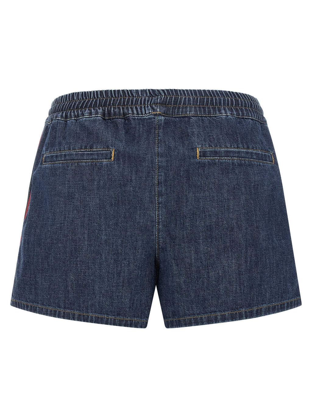 Valentino Garavani Women Valentino Garavani Chambray Denim Shorts